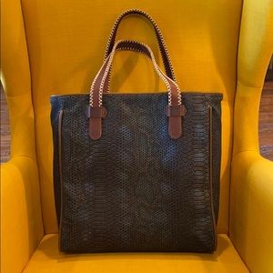 Marfa Rattler Python Snake Classic Tote